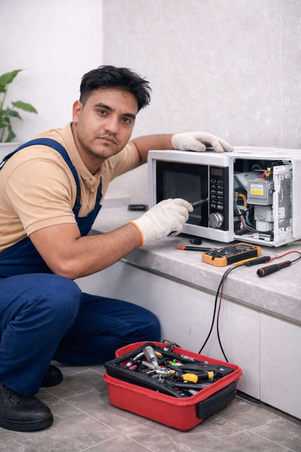 Microwave Door Repair - Check-up